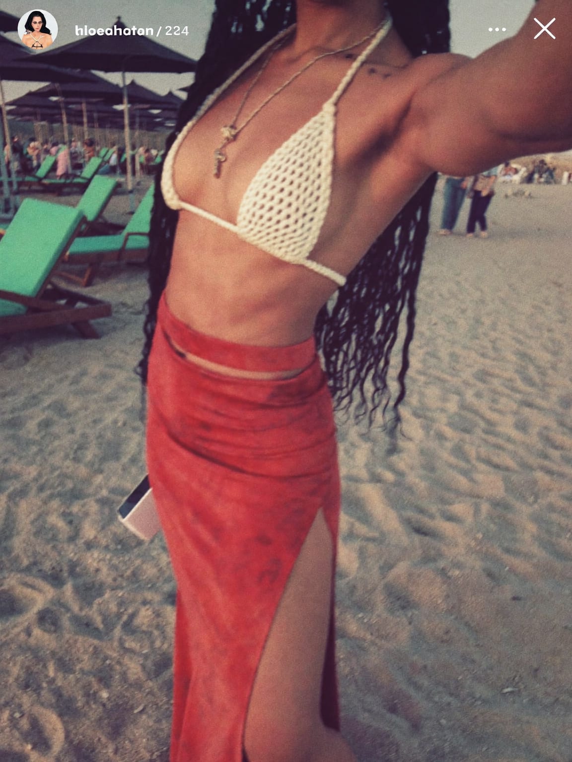 Look 5: The Beach Club — old money beach outfit