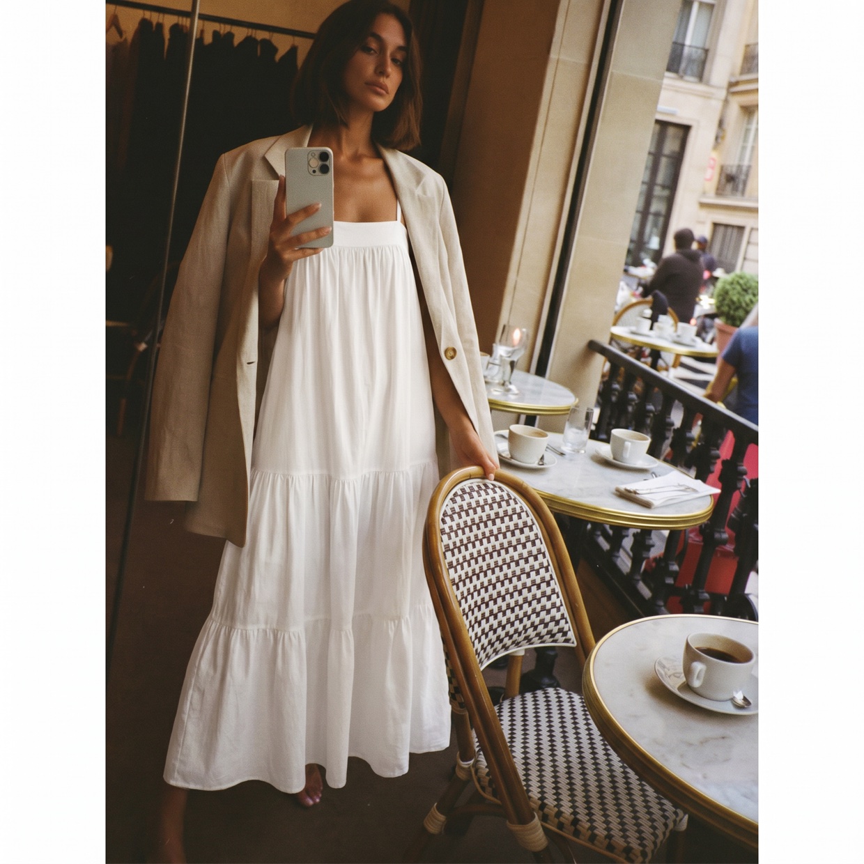 From café mornings to Seine evenings, here are 25 Paris summer outfits that channel quiet luxury, French girl energy, and generational wealth — all shoppable — old money summer aesthetic