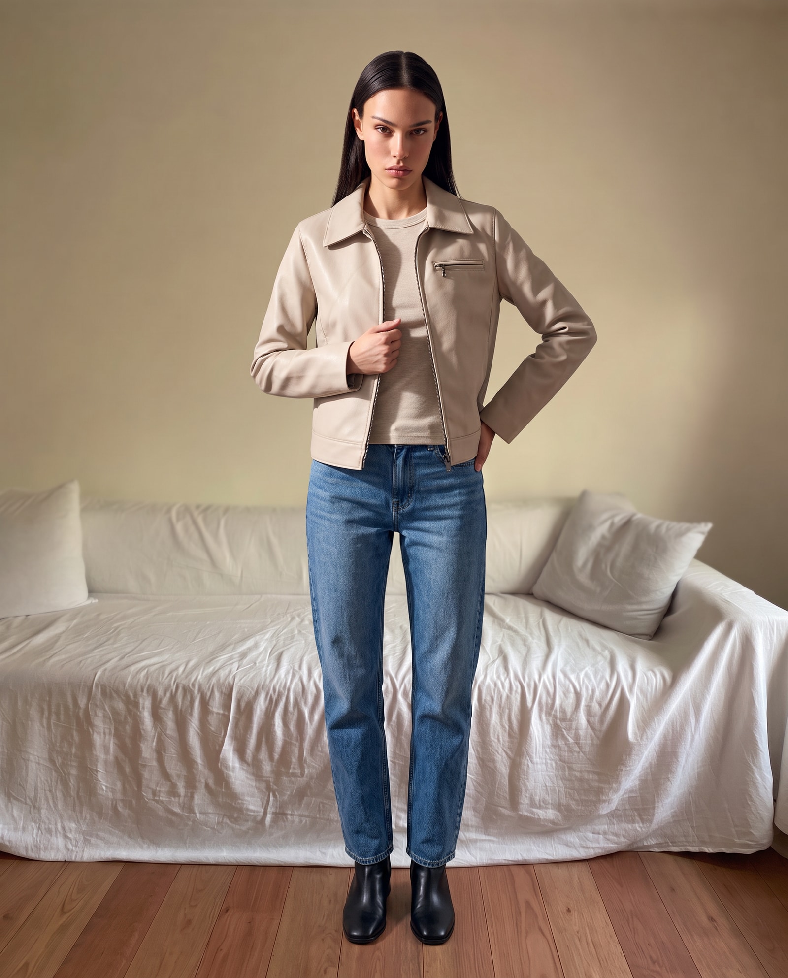 Nordstrom Faux Leather Jacket (Women) | Nordstrom