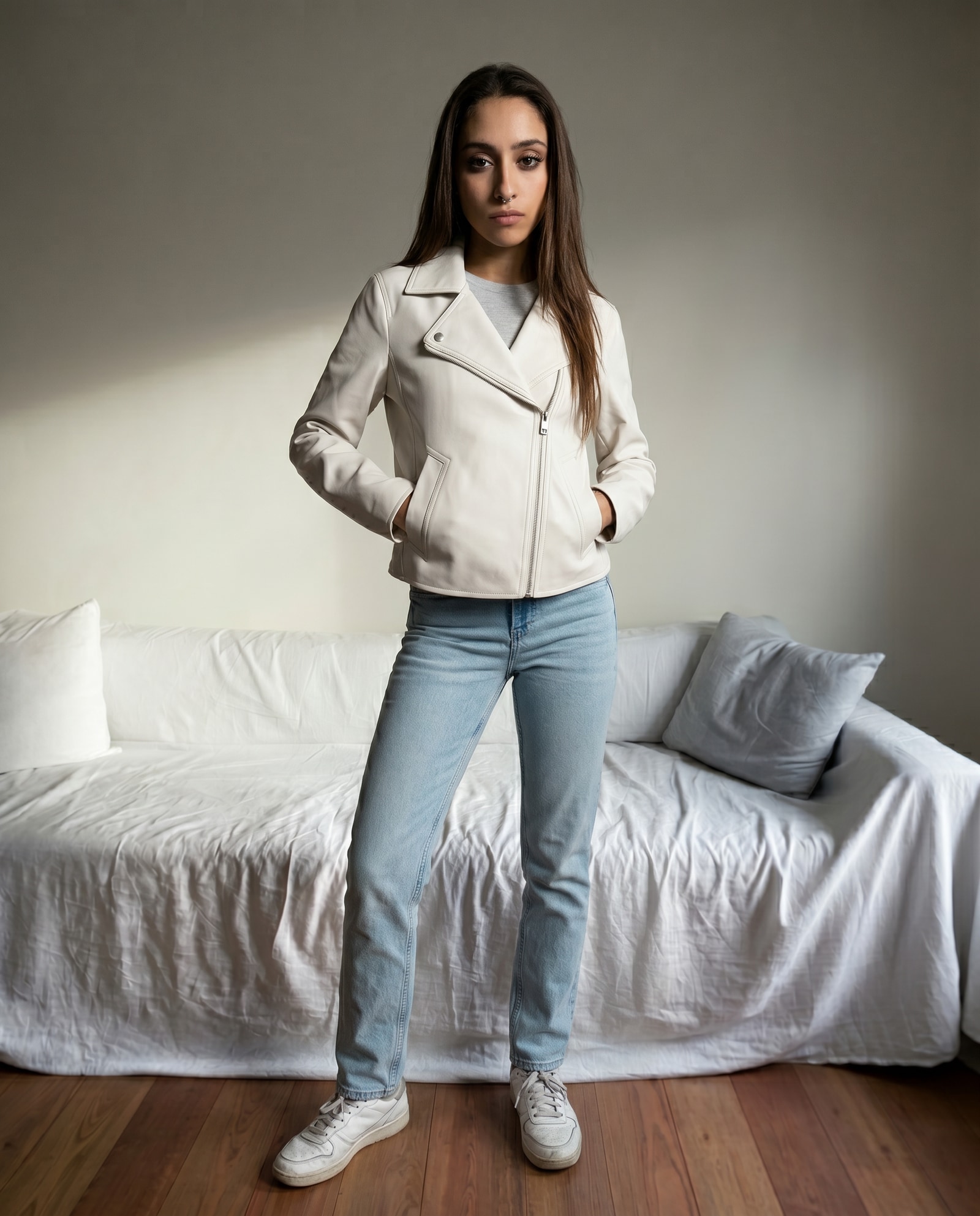 Nordstrom Women's Essential Faux Leather Moto Jacket (Women) | Nordstrom
