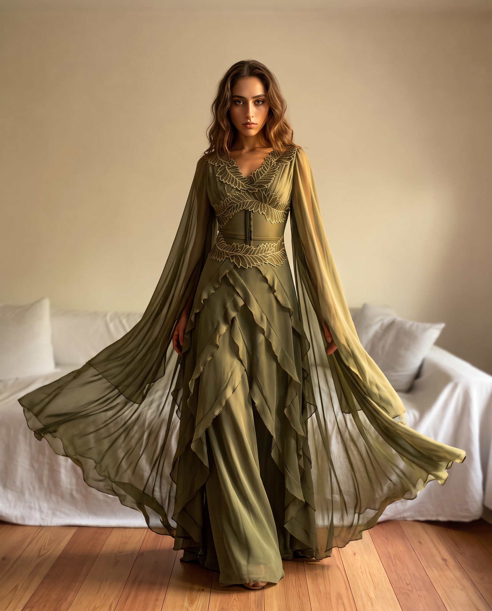 Us ROMWE Fairycore Women&#39;s Retro Music Festival Fairy Embroidered Cape Dress | SHEIN USA