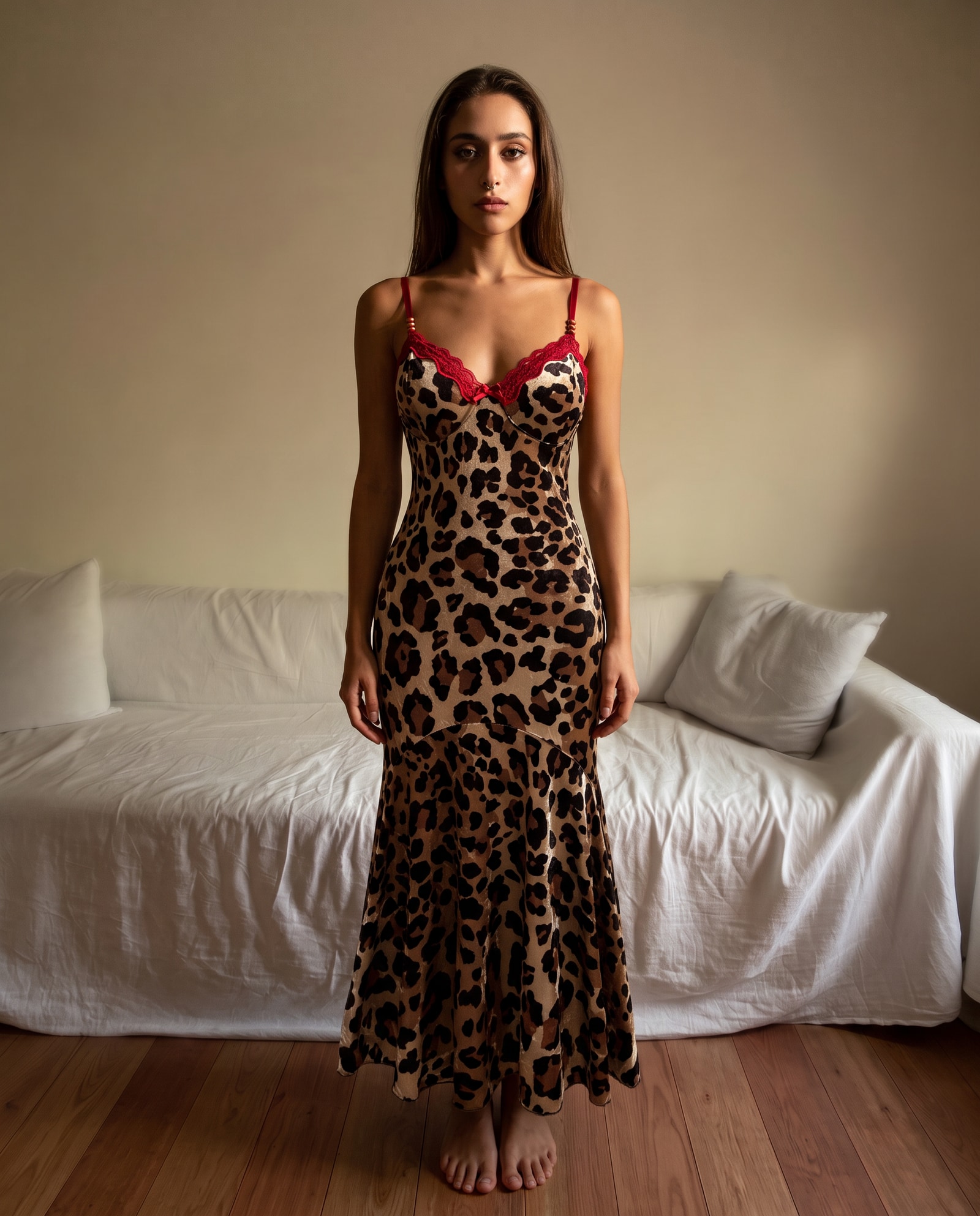 Us ROMWE Grunge Punk Spring/Summer Vintage Y2K Gyaru Leopard Print Contrast Color Mermaid Cocktail Dress, Plus Size Women Party Dress For Valentine&#39;s Day | SHEIN USA